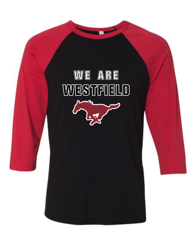 Westfield Mustangs We Are Women's Baseball T-Shirt