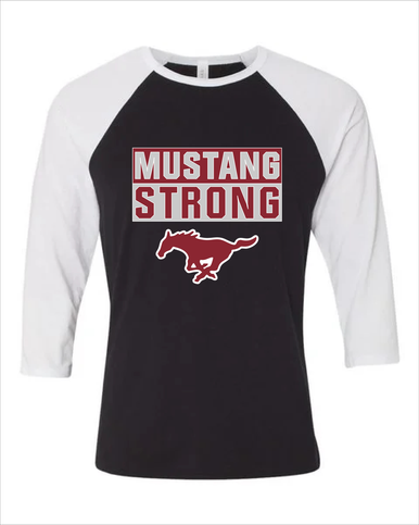 Westfield Mustangs Strong #1 Women's Baseball T-Shirt