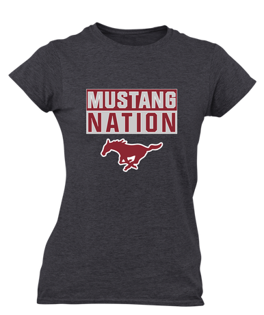 Westfield Mustangs Nation #1 Women's Premium SS T-Shirt