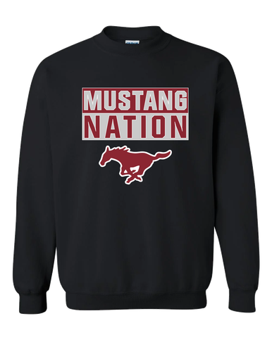 Westfield Mustangs Nation #1 Men's Sweatshirt