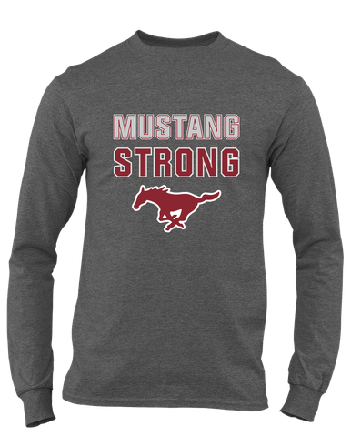 Westfield Mustangs Strong #2 Men's LS T-Shirt