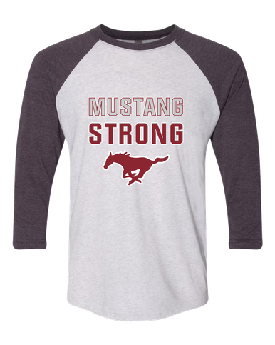 Westfield Mustangs Strong #2 Men's Baseball T-Shirt