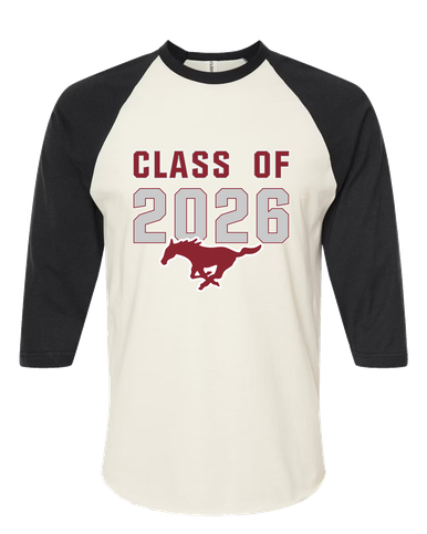Westfield Mustangs Class of 2026 Men's Baseball T-Shirt