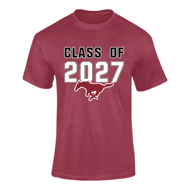 Westfield Mustangs Class of 2027 Men's Premium SS T-Shirt