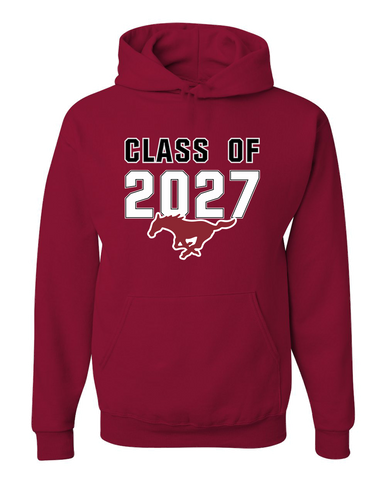 Westfield Mustangs Class of 2027 Men's Premium Hoodie