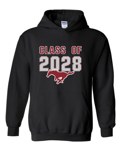 Westfield Mustangs Class of 2028 Men's Hoodie