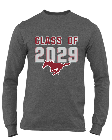Westfield Mustangs Class of 2029 Men's LS T-Shirt
