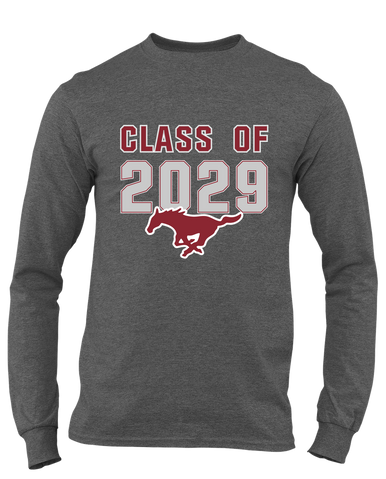 Westfield Mustangs Class of 2029 Men's Premium LS T-Shirt