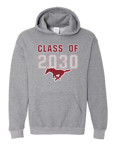 Westfield Mustangs Class of 2030 Men's Hoodie