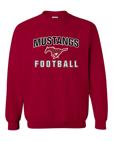 Westfield Mustangs Football #1 Men's Sweatshirt