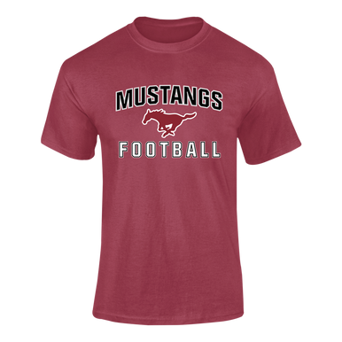 Westfield Mustangs Football #1 Men's Premium SS T-Shirt