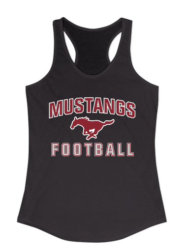 Westfield Mustangs Football #1 Women's Tank Top