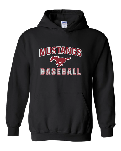 Westfield Mustangs Baseball #1 Men's Hoodie