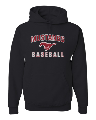 Westfield Mustangs Baseball #1 Men's Premium Hoodie