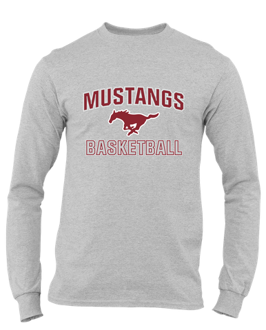 Westfield Mustangs Basketball #1 Men's Premium LS T-Shirt