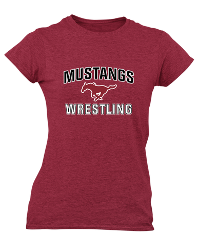 Westfield Mustangs Wrestling Women's Premium SS T-Shirt