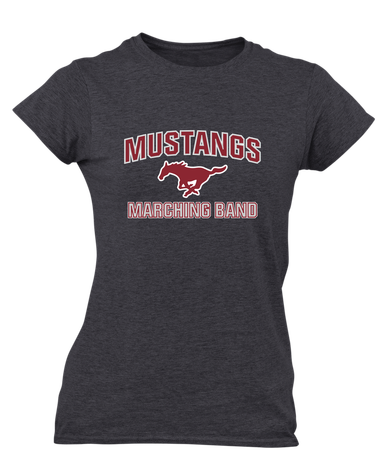 Westfield Mustangs Marching Band Women's SS T-Shirt