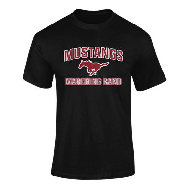 Westfield Mustangs Marching Band Men's SS T-Shirt