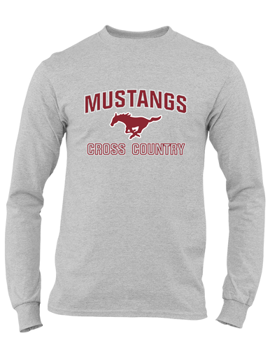 Westfield Mustangs Cross Country Men's LS T-Shirt