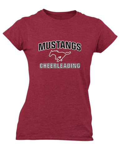 Westfield Mustangs Cheerleading Women's Premium SS T-Shirt