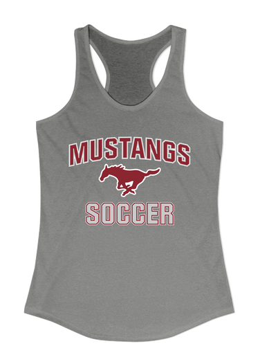 Westfield Mustangs Soccer #1 Women's Tank Top