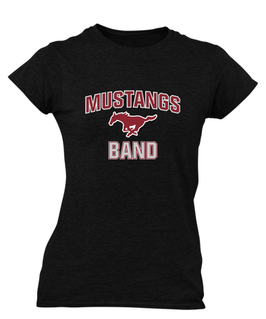 Westfield Mustangs Band # 1 Women's SS T-Shirt