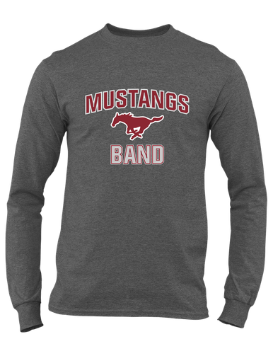 Westfield Mustangs Band # 1 Men's LS T-Shirt