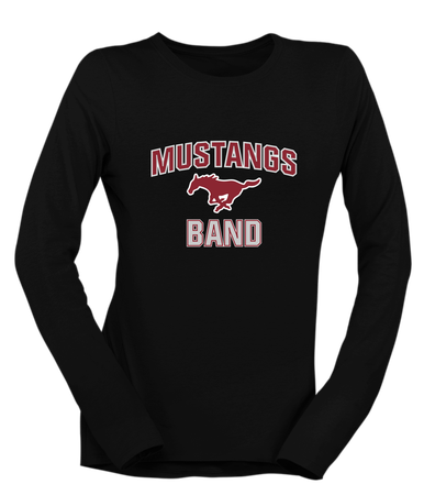 Westfield Mustangs Band # 1 Women's Premium LS T-Shirt