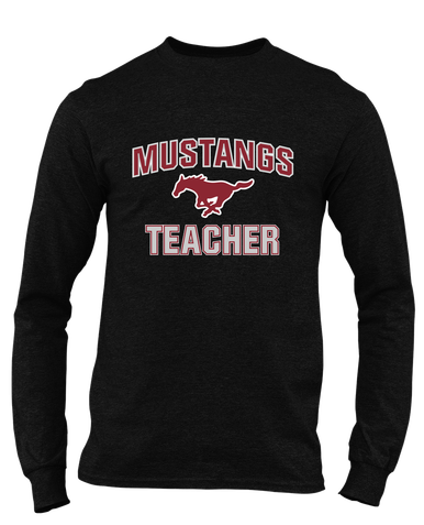 Westfield Mustangs Teacher Men's LS T-Shirt