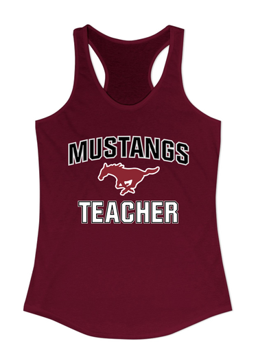 Westfield Mustangs Teacher Women's Tank Top