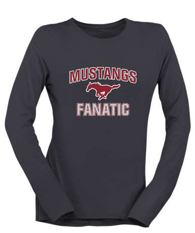 Westfield Mustangs Fanatic Women's LS T-Shirt