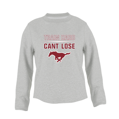 Westfield Mustangs Train Hard, Can't Lose Women's Sweatshirt