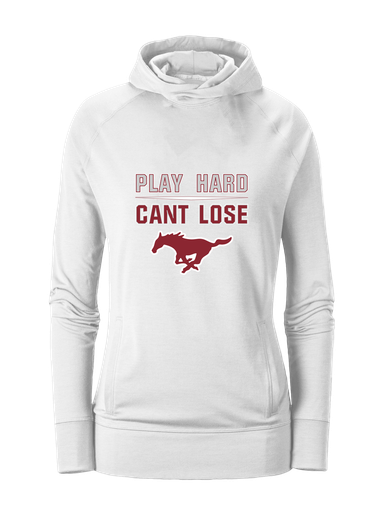 Westfield Mustangs Play Hard, Can't Lose Women's Hoodie