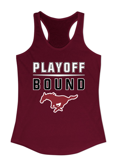 Westfield Mustangs Playoff Bound Women's Tank Top