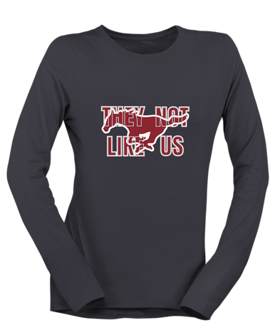 Westfield Mustangs They Not Like Us #2 Women's LS T-Shirt