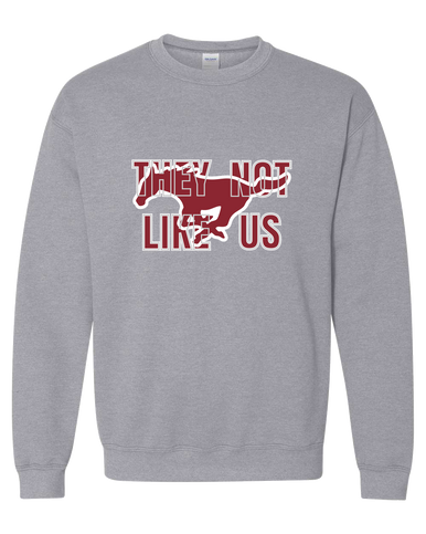 Westfield Mustangs They Not Like Us #2 Men's Sweatshirt