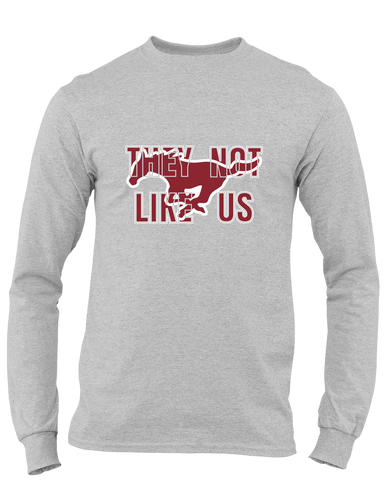 Westfield Mustangs They Not Like Us #2 Men's LS T-Shirt
