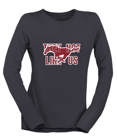 Westfield Mustangs They Not Like Us #2 Women's Premium LS T-Shirt
