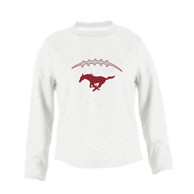 Westfield Mustangs Football #2 Women's Sweatshirt