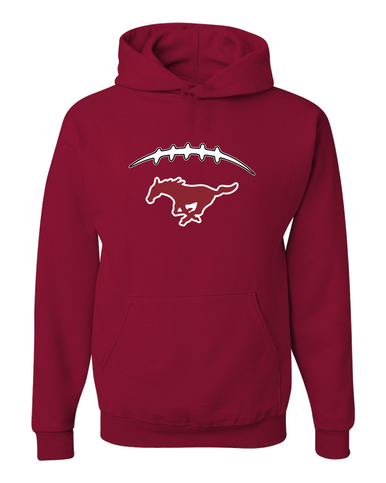 Westfield Mustangs Football #2 Men's Premium Hoodie