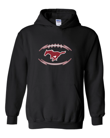 Westfield Mustangs Football #3 Men's Hoodie