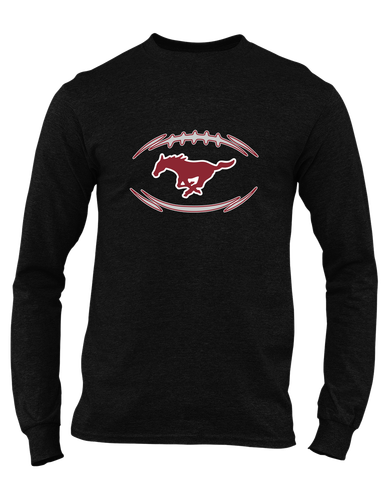 Westfield Mustangs Football #3 Men's Premium LS T-Shirt