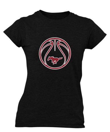 Westfield Mustangs Basketball #2 Women's SS T-Shirt