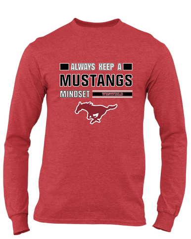 Westfield Mustangs Mindset Men's LS T-Shirt