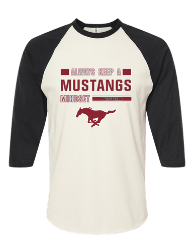 Westfield Mustangs Mindset Women's Baseball T-Shirt