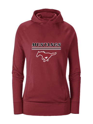 Westfield Mustangs Mascot #8 Women's Hoodie