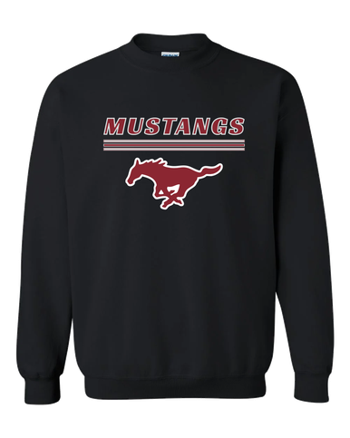 Westfield Mustangs Mascot #8 Men's Sweatshirt