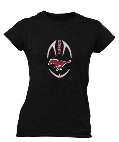 Westfield Mustangs Football #4 Women's SS T-Shirt