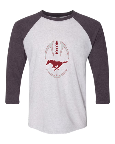 Westfield Mustangs Football #4 Men's Baseball T-Shirt
