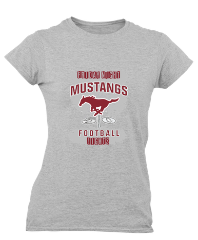 Westfield Mustangs Football #6 Women's SS T-Shirt